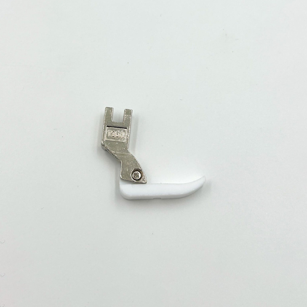 Calcador Pe Ponto Corrido Ponto Preso Maquina reta Calcador Pe Fecho Pesponto Zipper Direito em Teflon