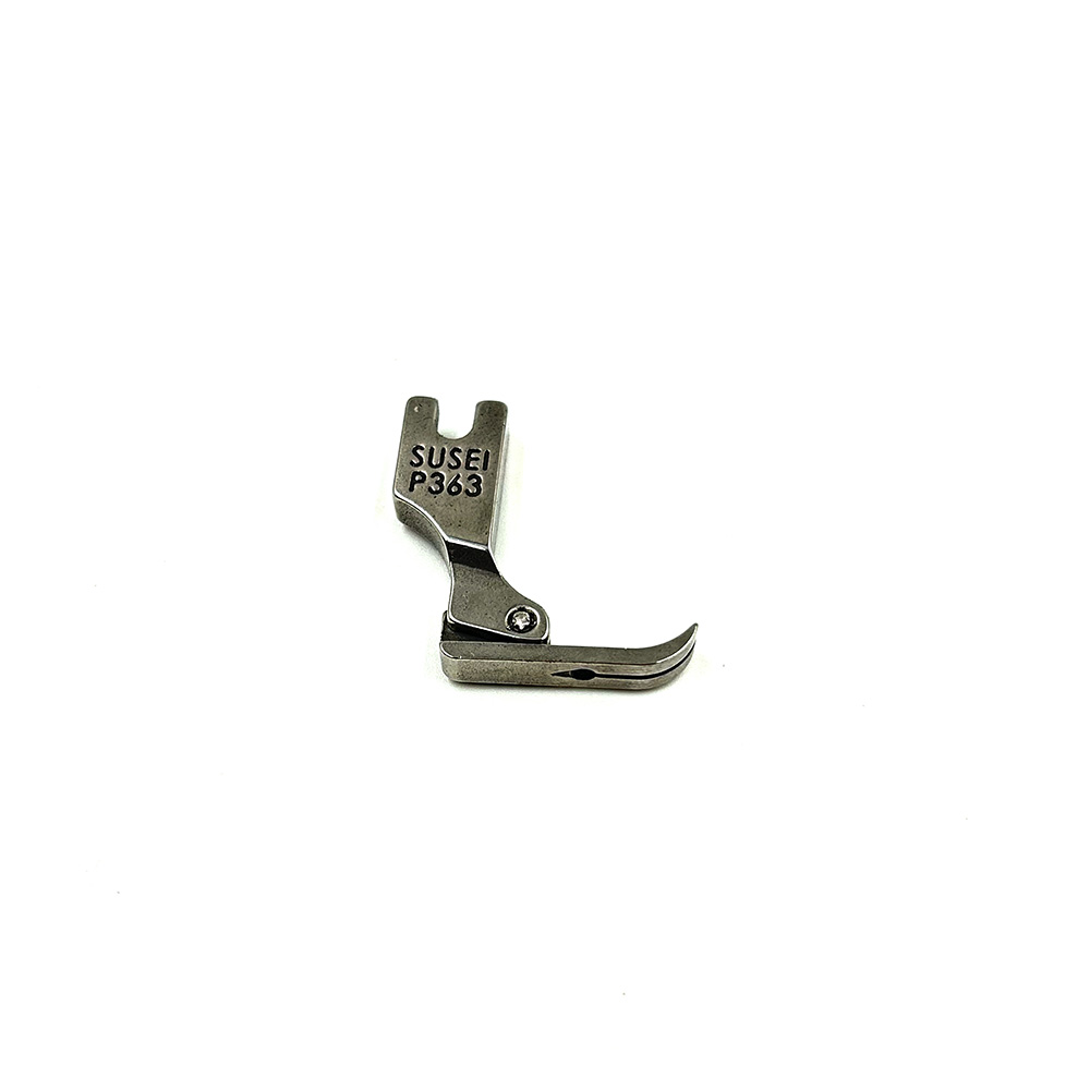Calcador (Pé) para Fecho normal (Zipper) - Máquina Ponto Corrido/Preso (Reta)